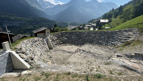 Champéry - Nant-de-Gleux : 3000 m³ pour atténuer la fureur des laves torrentielles